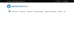 Desktop Screenshot of catalystresourcegroup.com